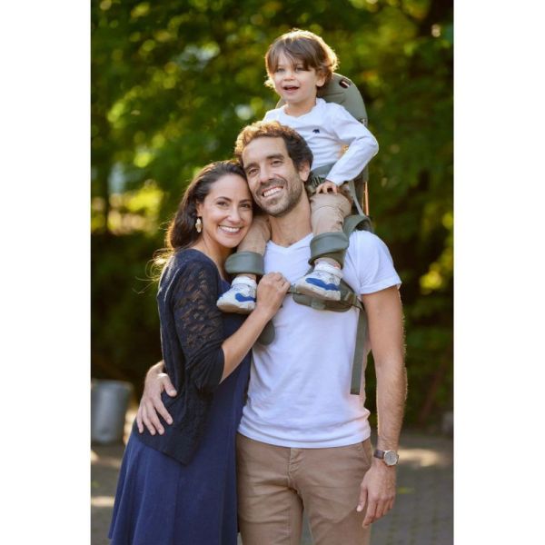 Porte bébé d'épaule G5 Sand Premium + Pare soleil pour porte bébé d'épaule G5 Black