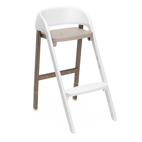 Chaise haute Crescendo Up Pearl Cooper re_lux + Kit tour d'observation Crescendo Up grey