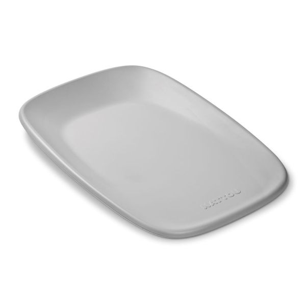 Matelas à langer en mousse Softy gris + Coussin en éponge pour matelas à langer gris