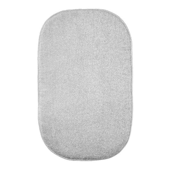 Matelas à langer en mousse Softy gris + Coussin en éponge pour matelas à langer gris