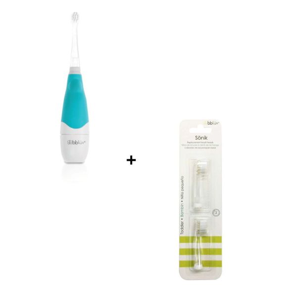 Brosse à dents électrique bébé avec têtes de remplacement Sönik