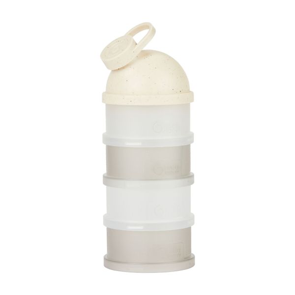 Pack chauffe biberon nomade Moov and Feed Beige + boîte doseuse Babydose