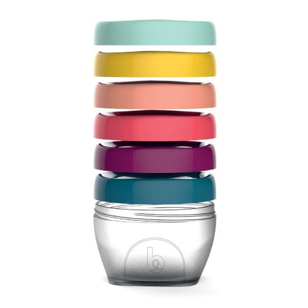 Pack robot cuiseur multifonctions Nutribaby+ XL Mineral Black et 6 babybols 180 ml