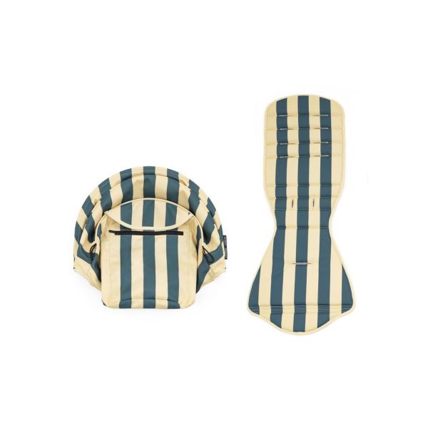 Kit d'été poussette YOYO 3 avec ombrelle, assise pack 6+ et sac tote bag Monaco - Edition limitée Riviera