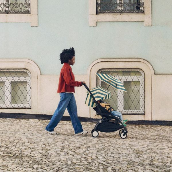 Kit d'été poussette YOYO 3 avec ombrelle, assise pack 6+ et sac tote bag Monaco - Edition limitée Riviera