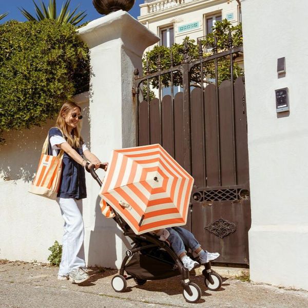Kit d'été poussette YOYO 3 avec ombrelle, assise pack 6+ et sac tote bag Capri - Edition limitée Riviera
