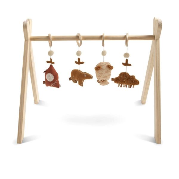 Tapis de parc et arche d'éveil  avec jouets Orsino