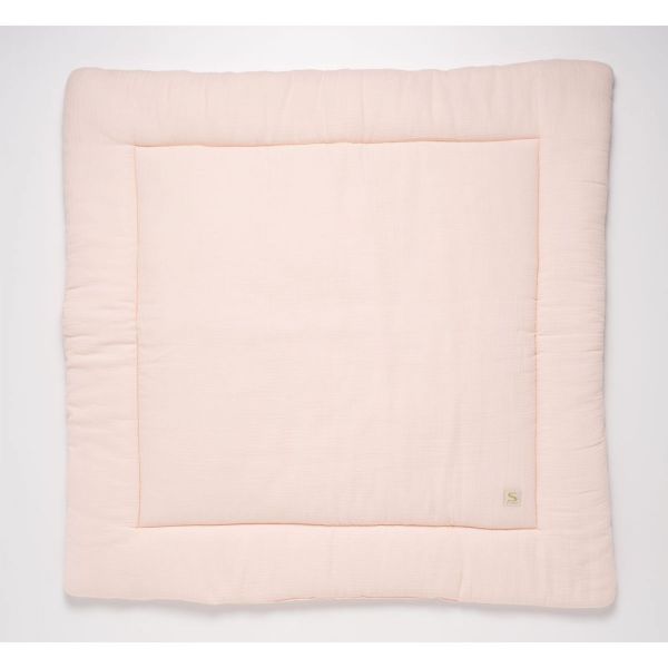 Tapis de parc et arche d'éveil avec jouets uni pétale