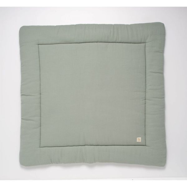 Tapis de parc et arche d'éveil avec jouets Sauge