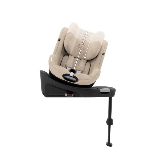 Siège auto Sirona G3 i-Size rotatif Tissu Plus Almond Beige