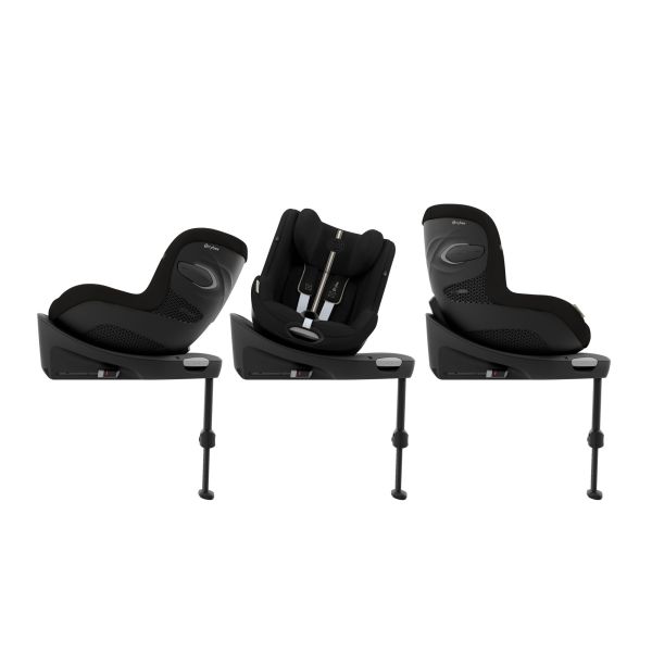 Siège auto Sirona G3 i-Size rotatif Tissu Plus Moon Black