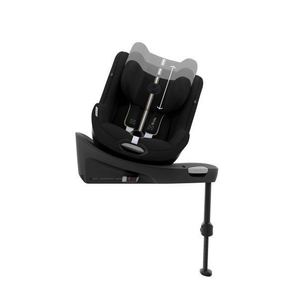 Siège auto Sirona G3 i-Size rotatif Tissu Plus Moon Black