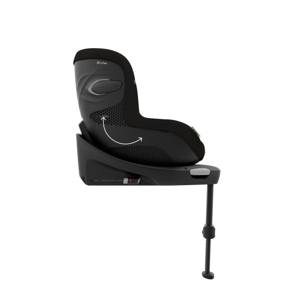 Siège auto Sirona G3 i-Size rotatif Tissu Plus Moon Black