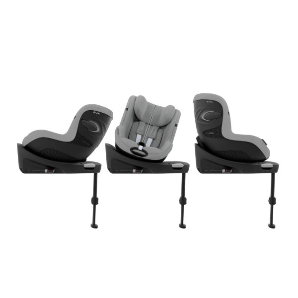 Siège auto Sirona G3 i-Size rotatif Tissu Plus Stone Grey
