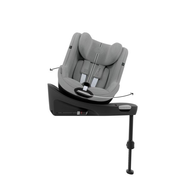 Siège auto Sirona G3 i-Size rotatif Tissu Plus Stone Grey