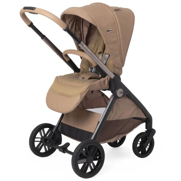 Poussette duo Belllagio 2 Caramel + Siège auto Kory Essential