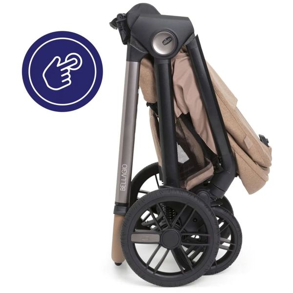 Poussette duo Belllagio 2 Fir Tree + Siège auto Kory Essential