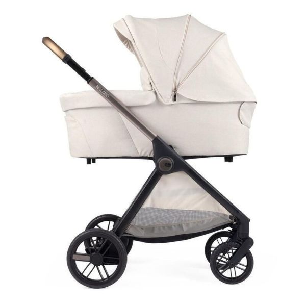 Poussette Trio Bellagio 2 + First Seat Recline + Nacelle Flexi + Fullseat 360 avec base Amber Glow