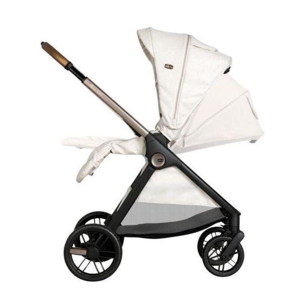 Poussette Trio Bellagio 2 + First Seat Recline + Nacelle Flexi + Fullseat 360 avec base Amber Glow
