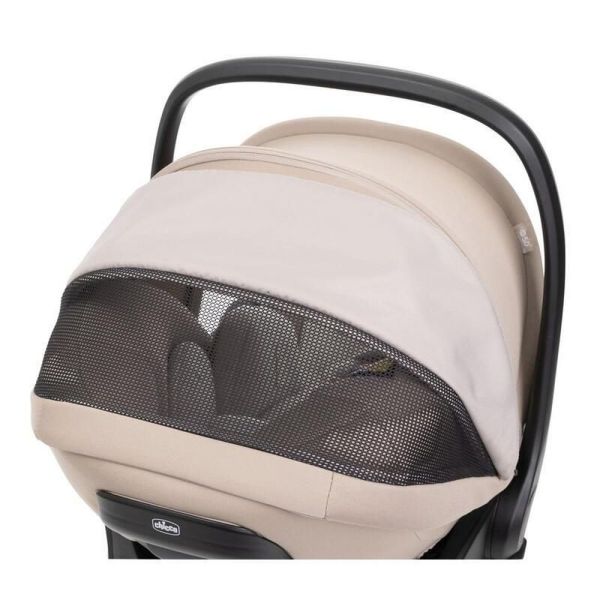 Poussette Trio Bellagio 2 + First Seat Recline + Nacelle Flexi + Fullseat 360 avec base Amber Glow