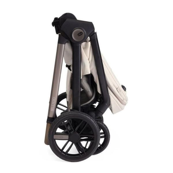 Poussette Trio Bellagio 2 + First Seat Recline + Nacelle Flexi + Fullseat 360 avec base Amber Glow