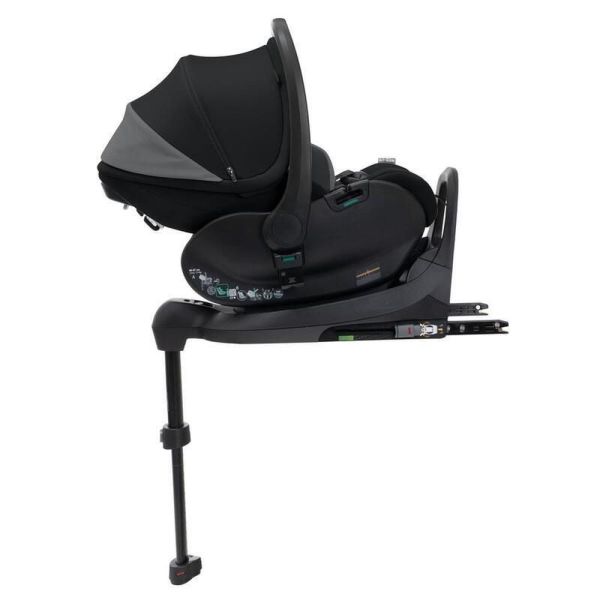 Poussette Trio Bellagio 2 + First Seat Recline + Nacelle Flexi + Fullseat 360 avec base Black Satin