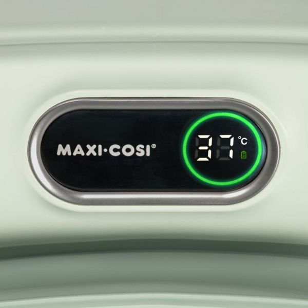 Baignoire Indigo Plus + Insert nouveau-né Sage Green + Support de baignoire