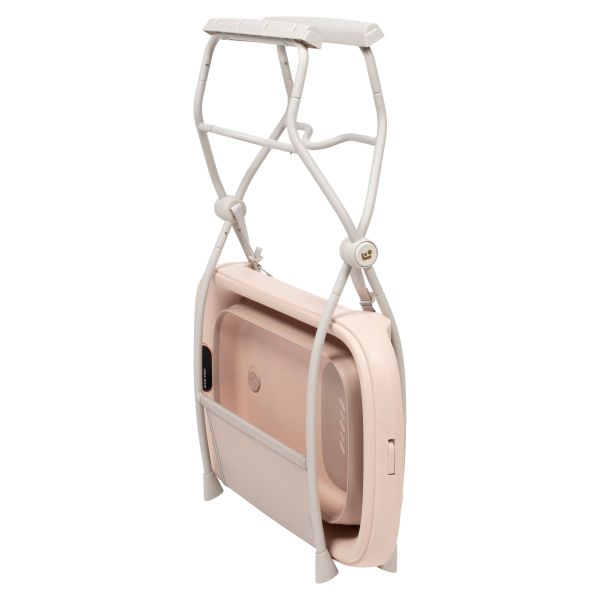 Baignoire Indigo Plus + Insert nouveau-né Sage Green + Support de baignoire