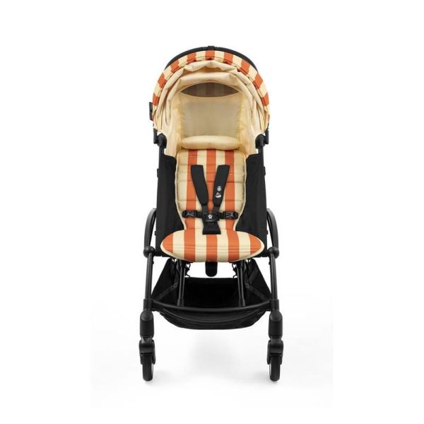 Poussette YOYO 3 châssis noir Pack 6+ Capri - Edition limitée Riviera