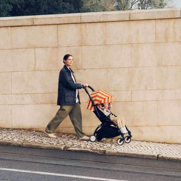 Poussette YOYO 3 châssis noir Pack 6+ Capri - Edition limitée Riviera