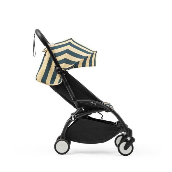 Poussette YOYO 3 châssis noir Pack 6+ Monaco - Edition limitée Riviera