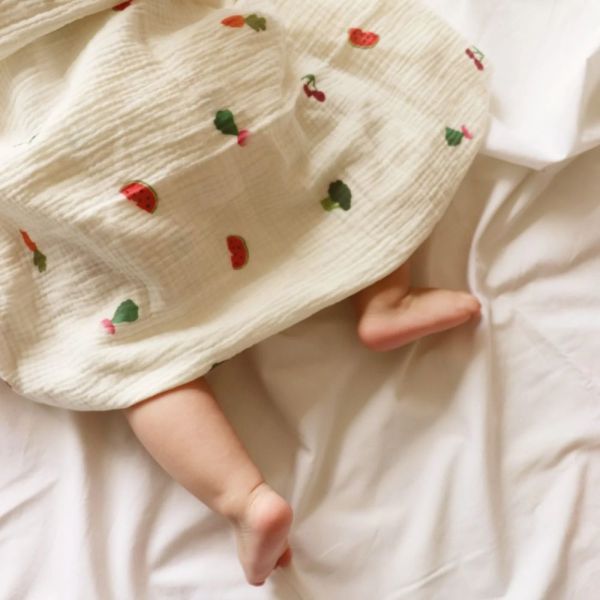 Lange bébé coton bio Fruits et Veggies