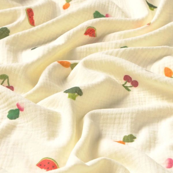Lange bébé coton bio Fruits et Veggies