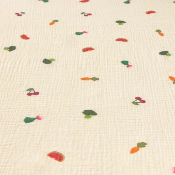 Lange bébé coton bio Fruits et Veggies