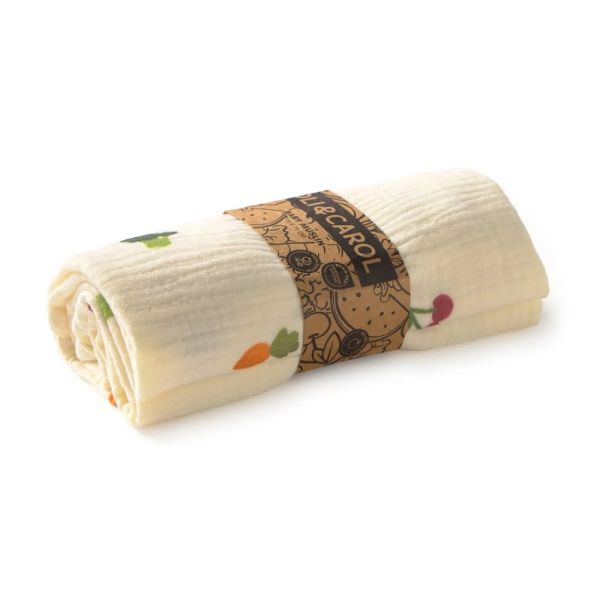 Lange bébé coton bio Fruits et Veggies