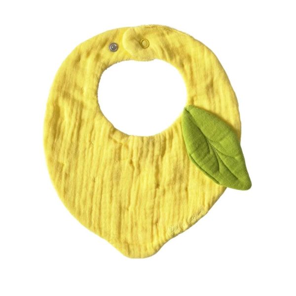 Bavoir bébé coton bio Lou The Lemon