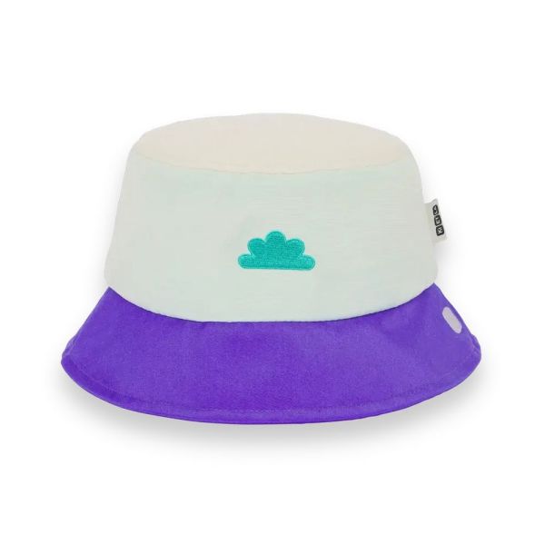 Bob bébé anti-UV vert nuage