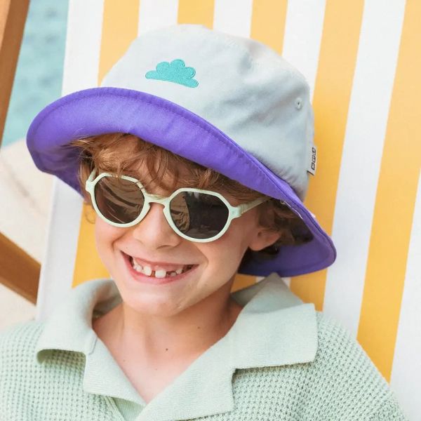Bob bébé anti-UV vert nuage