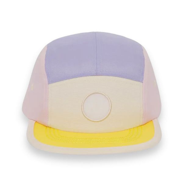 Casquette enfant 5 panel violet anti-UV UPF50+
