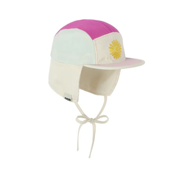 Casquette bébé fleur multicolore anti-UV UPF50+