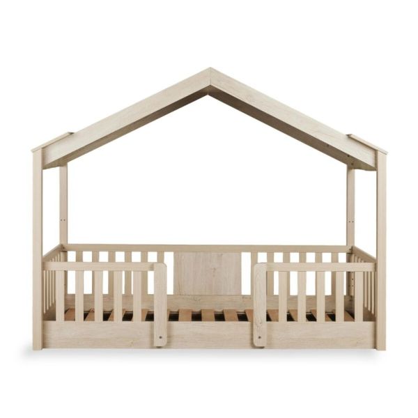 Pack lit cabane évolutif 90x200 cm avec toit Chalet butter