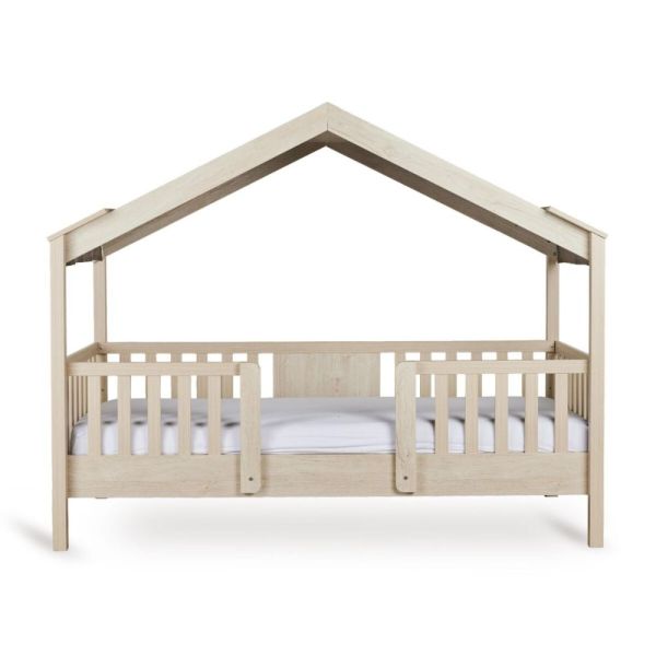 Pack lit cabane évolutif 90x200 cm avec toit Chalet butter