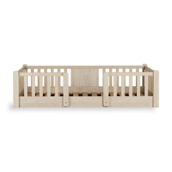 Pack lit cabane évolutif 90x200 cm avec toit Chalet butter