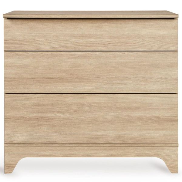 Chambre bébé duo Tsugi lit 60 x 120 cm + commode Honey Ash