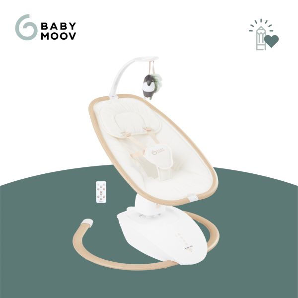 Balancelle bébé électrique Swoon Hoop Sand