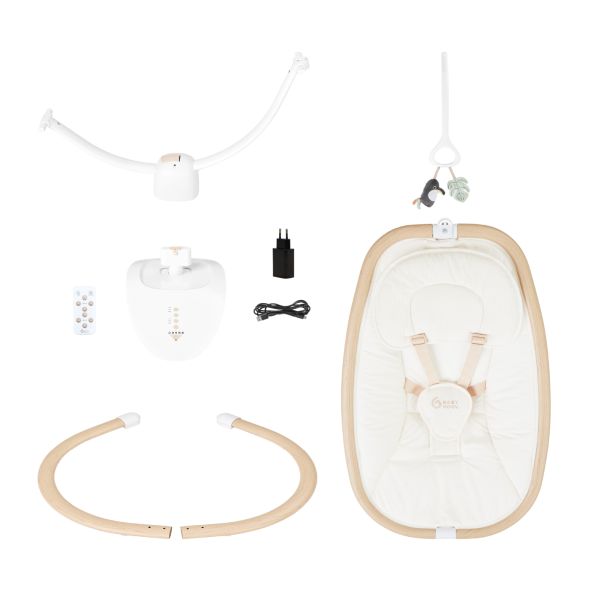 Balancelle bébé électrique Swoon Hoop Sand