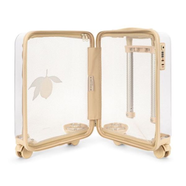 Valise enfant - Citron transparent