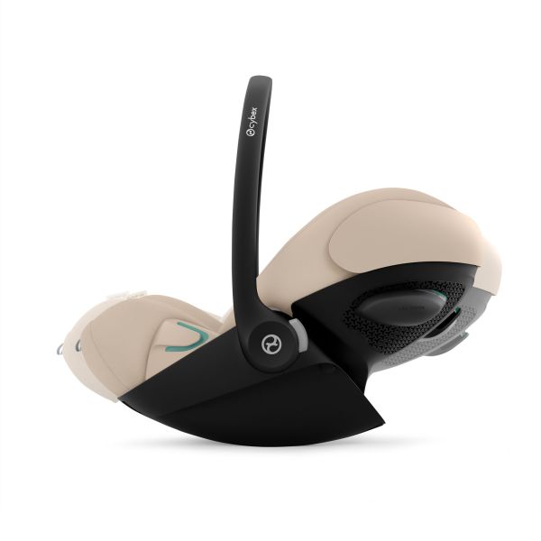 Poussette trio Melio Carbon 6 Almond Beige avec siège auto Cloud G3 i-Size et nacelle