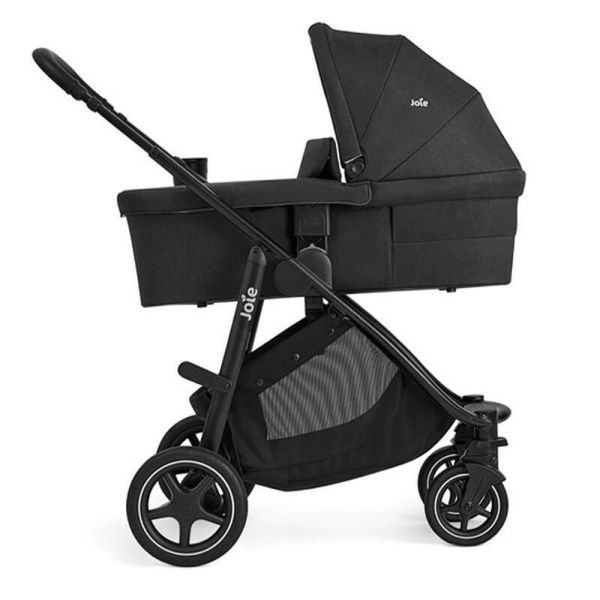 Poussette trio Versatrax Laurel + siège auto i-Snug 2 Raven + nacelle Ramble XL Raven
