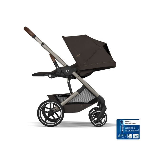 Poussette tout terrain Balios S Lux 4 Chocolate Brown